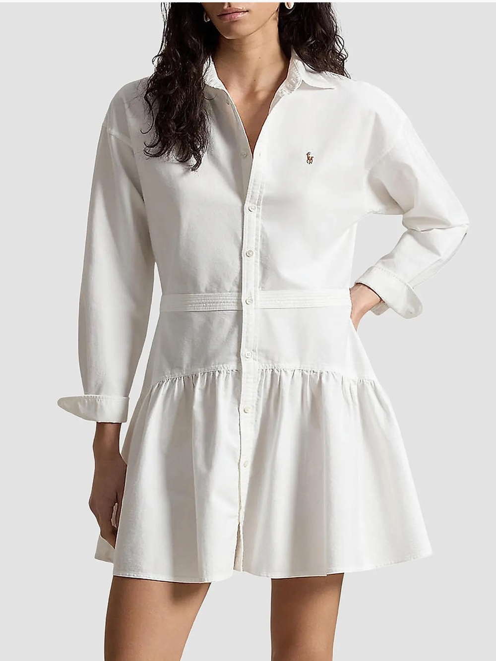Polo Ralph Lauren
OXFORD COTTON SHIRT DRESS NWT 10